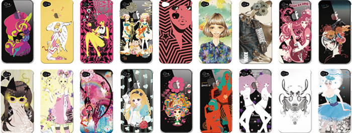VOXSTOREからガールズイラスト柄iPhoneケース4用18種第2弾発売中